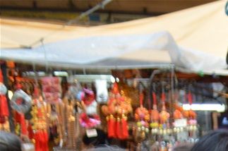 Buying and selling at the public market.