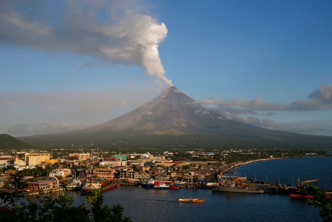 Legazpi, a tourist destination and home to many expats, is situated near the stunning (and active) Mayon Volcano. (news.mb.com.ph)