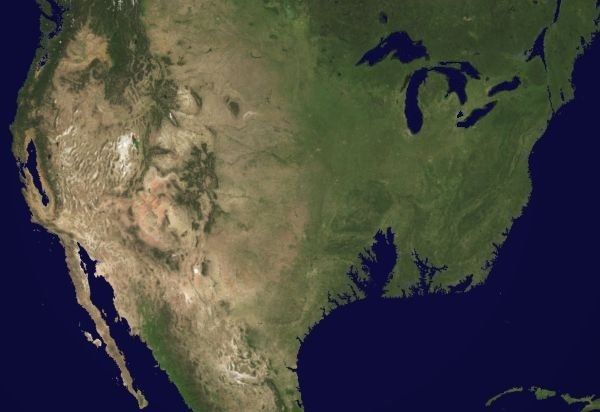 Scientists and cartographers have put together some startling images of what the world would look like without the polar ice. Hey, we get a new Great Lake! http://www.johnstonsarchive.net/environment/waterworld.html