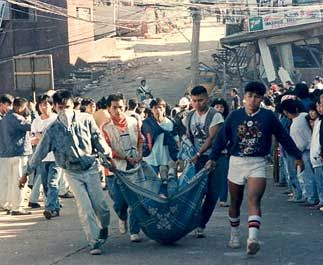The city of Baguio was hit the worst in the 1990 earthquake. (Bulatlat.com)
